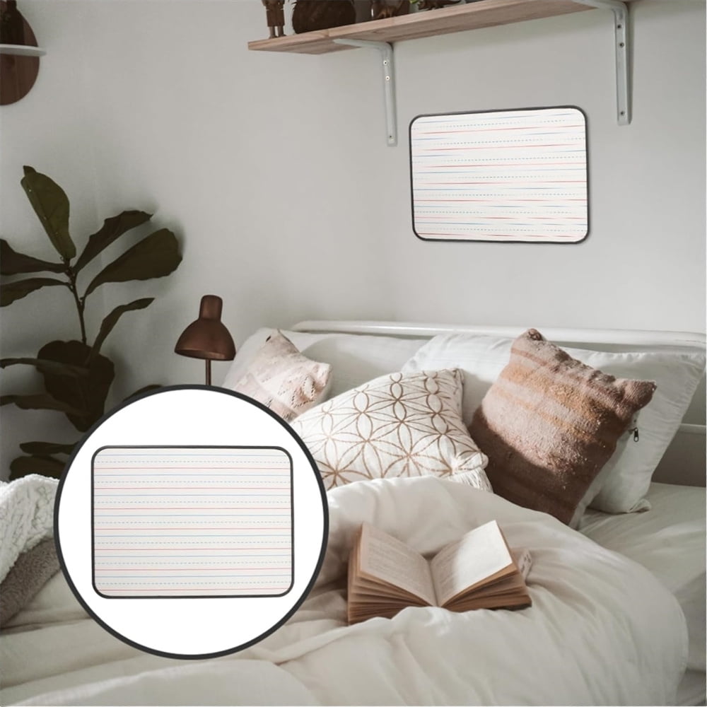 Double-Sided Magnetic Dry Erase Lapboards, 9 x 12 Inches, Set of Two - Image 6