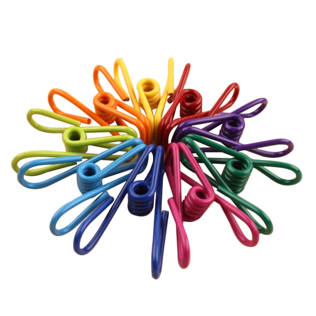 Heavy-Duty Coated Steel Clips, Set of Eight, for Paper and Food Bags - Image 4