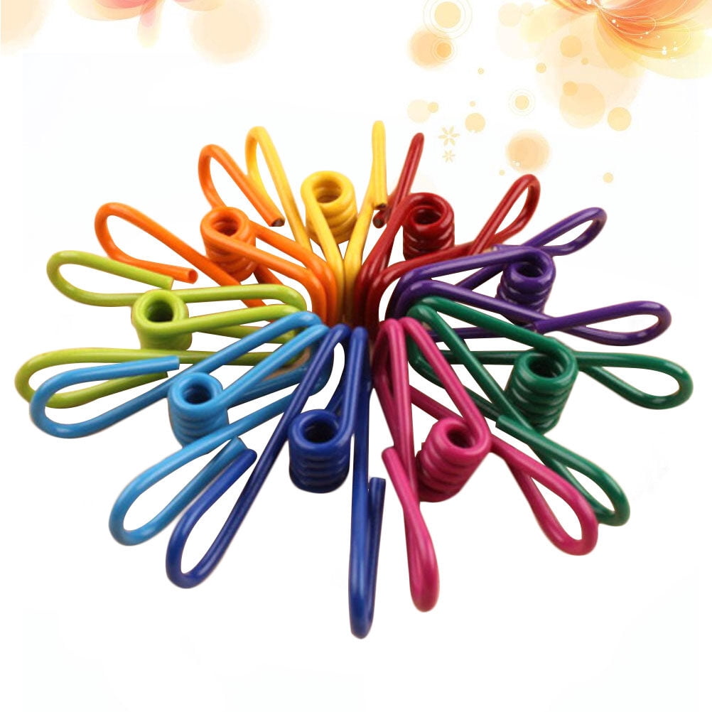 Heavy-Duty Coated Steel Clips, Set of Eight, for Paper and Food Bags - Image 6